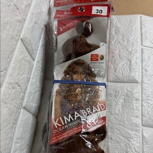 Kima Braid Ocean Wave Hair - Brown #30 14 inches